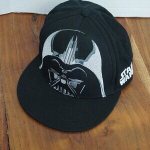 Star Wars Darth Vader Snapback Hat Cap Black Embroidered Lucasfilm Adjustable